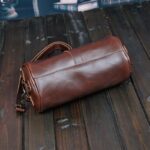 Fashionable Single Shoulder Cylinder Bag Retro Trendy and Personalized Creative Cylinder Bag - imagine 8