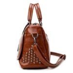 Rivet female bag large capacity shoulder bag diagonal cross package - imagine 3