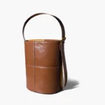 Plaid Suede Woman Bucket Bag 2pcs Set Elegant Female Shoulder Purse Large Capacity Vintage Ladies Crossbody Hobo Bag - imagine 3