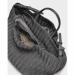 High Quality Large Tote for Women Handbags and Purses Waterproof Linen Oxford Fold Pattern Travel Shoulder Toes Shopper Bag 2021 - imagine 5