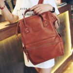 Mummy Diaper Backpacks Fashion Nappy Bag Large Capacity Baby Nursing Handbag High Quality PU Leather Travel Backpack MBG0150 - imagine 12