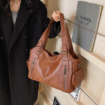 Large capacity tote bag shoulder bag crossbody bag for women - imagine 8