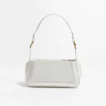 Solid Color Women Underarm Shoulder Bags Soft PU Leather Phone Purse Female Small Tote Handbags Simple Design - imagine 7