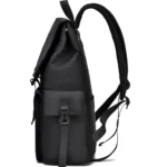 PU Leather Multi-Pockets Adjustable Strap Backpack Bag - imagine 3