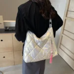 Quilted Nylon Travel Bag - imagine 10