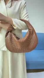 Large size women's woven bag large capacity hand-held armpit bag women's bag - imagine 23