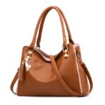 New Fashionable Simple Middle aged Women's Bag Large Capacity Handbag - imagine 2