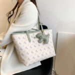 Tote Bag New New Fashion PU Ladies Shoulder Bag Small Fresh Trend Underarm Shoulder Bag Tote Bag - imagine 5