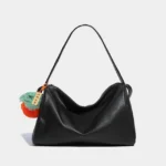 Soft Vegant Leather Women's Hobo Bag Large Capacity Green Simple Shoulder Purse Portable Travel Cross Body Handbag - imagine 7