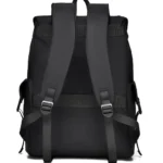 PU Leather Multi-Pockets Adjustable Strap Backpack Bag - imagine 4