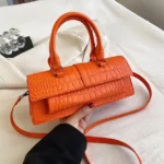 Stone Pattern Small Crossbody Bag Summer Trendy Women's Designer Handbag Luxury Tote Bag with Short Handle - imagine 5