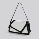 Luxury Designer High Quality Contrast Color Shopper Bags For Women Handbags New Fashion Mobile Travel Shoulder Bag - imagine 2