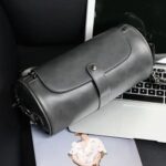 Fashionable Single Shoulder Cylinder Bag Retro Trendy and Personalized Creative Cylinder Bag - imagine 3