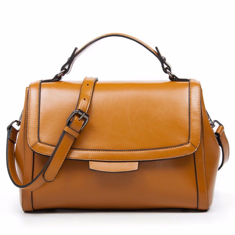 556934040 Leather handbag fashion leather handbags inclined shoulder bag handbag shoulder BaoChao - imagine 1