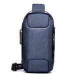 Men's Waterproof USB Oxford Crossbody Bag Anti-theft Shoulder Sling Bag Multifunction Short Travel Messenger Chest Pack For Male - imagine 8