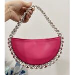 Ultra shiny diamond inlaid underarm bag with rhinestone shoulder bag for carrying - imagine 13