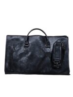 New PU waterproof travel bag with large capacity portable folding bag multifunctional wet dry separation suit bag - imagine 3