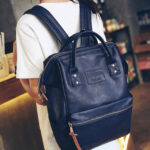 Mummy Diaper Backpacks Fashion Nappy Bag Large Capacity Baby Nursing Handbag High Quality PU Leather Travel Backpack MBG0150 - imagine 8