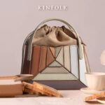 Pleated contrasting color fashionable mini handbag crossbody bag - imagine 9