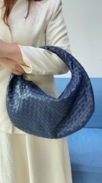 Large size women's woven bag large capacity hand-held armpit bag women's bag - imagine 12