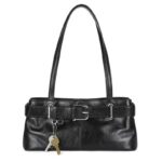 Small niche design bag, internet famous single shoulder handbag, underarm bag, belt buckle, Japanese women's bag