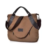Summer Women Canvas Zipper style Shoulder Beach Bag Female Casual Tote Shopping Big Bag Messenger Bags - imagine 2