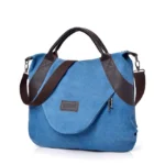 Summer Women Canvas Zipper style Shoulder Beach Bag Female Casual Tote Shopping Big Bag Messenger Bags - imagine 7