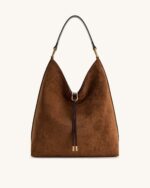 Tote bag with large capacity and lazy feeling single shoulder armpit bag - imagine 5