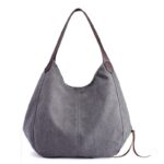 Piler Large Women Handbag Bag Canvas Zipper Pockets Brand Ladies Shoulder Bags Casual Large Women Bags Luxury Ladies Hand Bags - imagine 3
