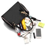 SMOOZA Women Messenger New Tide Female Top-handle Bag Girls Simple Shoulder Bags Fashion Women Handbags For Lady Totes - imagine 5