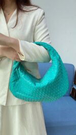Large size women's woven bag large capacity hand-held armpit bag women's bag - imagine 28