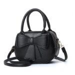 Ladies Handbag New Trendy Small Fresh Bow Net Red Bag Fashion All-match Single Shoulder Messenger Bag - imagine 4