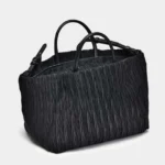 High Quality Large Tote for Women Handbags and Purses Waterproof Linen Oxford Fold Pattern Travel Shoulder Toes Shopper Bag 2021 - imagine 7