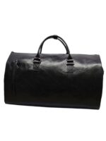 New PU waterproof travel bag with large capacity portable folding bag multifunctional wet dry separation suit bag - imagine 6