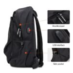 Heroic Knight Men Fashion Backpack 15.6inch Laptop Backpack Men Waterproof Travel Outdoor backpack School Teenage Mochila Bag