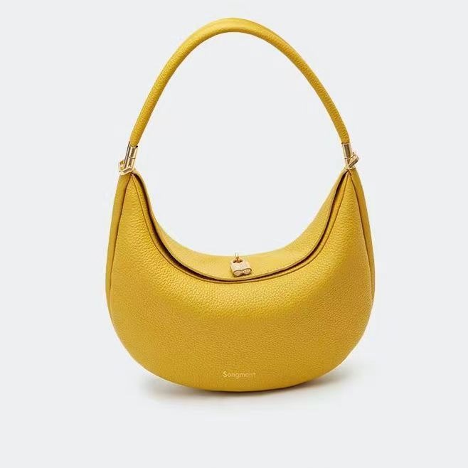 556934053 Yamashita Matsu Medium Moon Bend Bag Matsu Moon Series Crescent Bag Commuter Single Shoulder Underarm Bag - imagine 1
