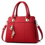 LKEEP Famous Designer Brand Bags Women Leather Handbags Luxury Ladies Hand Bags Purse Fashion Shoulder Bags - imagine 6