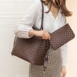 Tote Bag Windmill Pattern Handheld Shoulder Bag Large Capacity Two Piece Set Mother's Bag - imagine 5