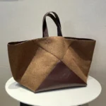 Large Totes Patchwork Suede Leather Female Shopping Bags Fashion Designer Quality Shoulder Bags Big Capacity