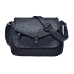 Soft leather trendy retro crossbody fashion bag