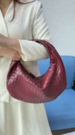 Large size women's woven bag large capacity hand-held armpit bag women's bag - imagine 21