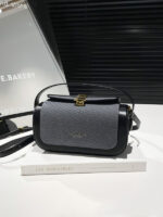 Fashionable Trendy Elegant Small Square Bag Shoulder Crossbody Bag Literary Simple Handbag Luxury Retro Box Bag Wholesale - imagine 6
