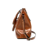 Women Leather Handbags Lady Large Tote Bag Female Pu Shoulder Bags Bolsas Femininas Sac A Main Brown Black Red - imagine 2