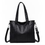 Middle aged Mom Commuter Large Capacity Tote Bag Trendy Underarm Bag Single Shoulder Bag - imagine 3