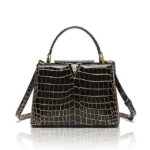 Luxury Designer Brand bolsa feminina 2023 New High-quality сумка Leather Crocodile Print Shoulder Handbags for Women 가방 Hot Sell - imagine 6