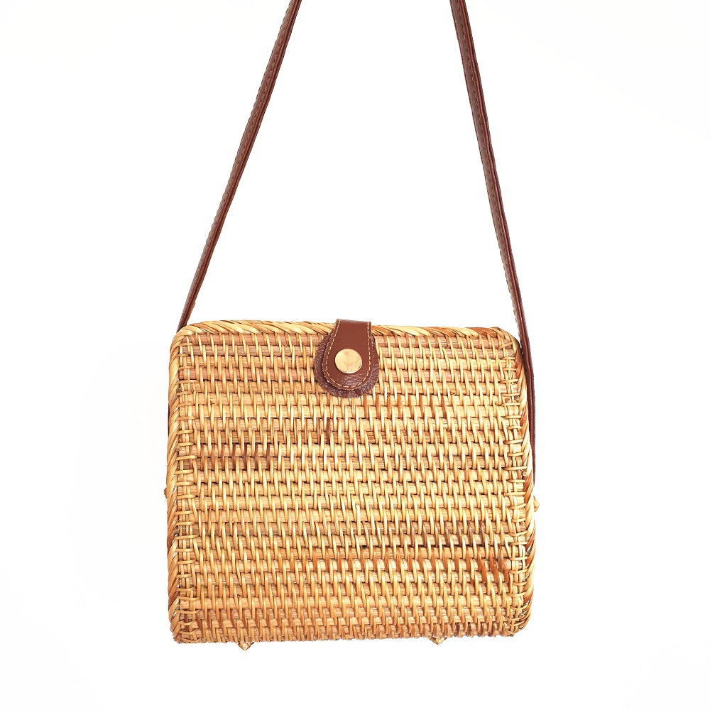 556934132 New Rattan Bag Ins rattan bag Women's Bag Diagonal Beach Bag Straw Women's Bag Shoulder Bag - imagine 1