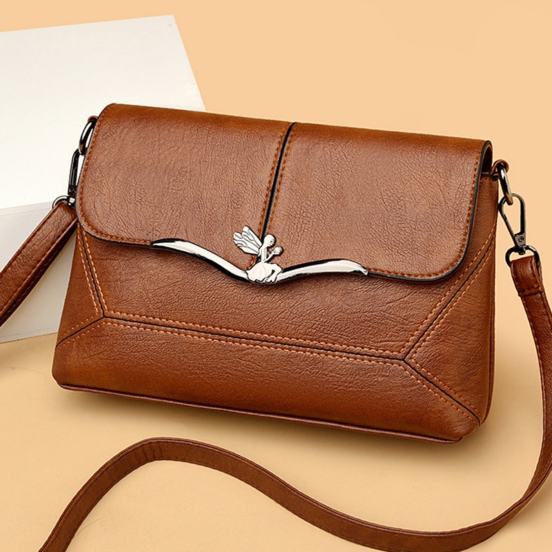556937068 Women Fashion Tote Bag High Quality Soft Leather Ladies Handbags Female Small Shoulder Crossbody Bags for Ladies - imagine 1