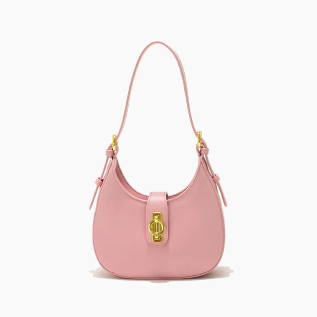 556934724 New Stylish Women Half Moon Shoulder Bags High Quality PU Leather Phone Purse Small Tote Handbag Female Crossbody Bag - imagine 1