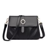 High Quality Ruched Shoulder Bag Soft Leather Luxury Handbag Women Bags Designer Crossbody Bag Female Fashion Messenger Bag - imagine 9
