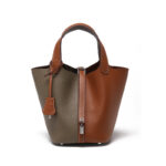 Head layer cowhide bucket bag women's leather high-end handbag - imagine 36